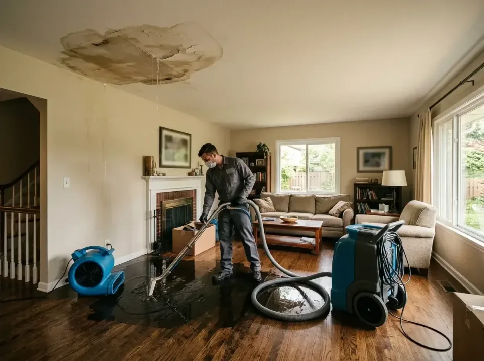 attic-pipe-burst-ceiling-drip-008 — frequently asked questions, Water Damage Restoration & Carpet Care in Richwood, TX
